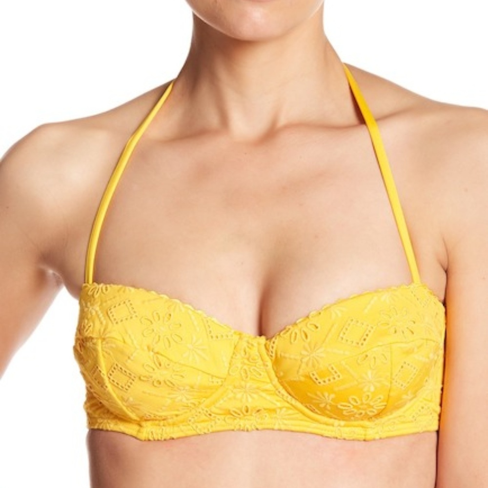 kate spade new york Underwire Lace Bandeau Top